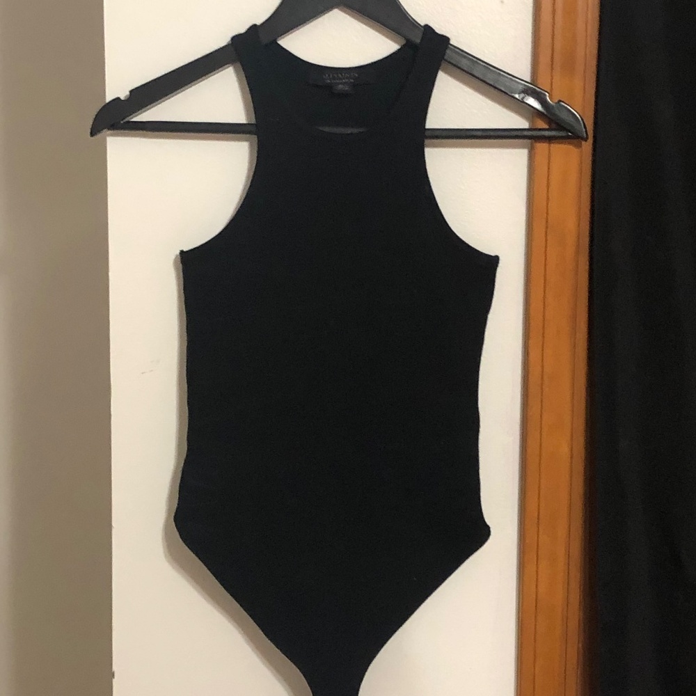 ALLSAINTS ribbed tank bodysuit - Picture 3 of 4